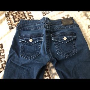 Women’s size 0 (25 waist) True Religion jeans